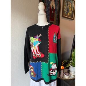 Patchwork Sweater